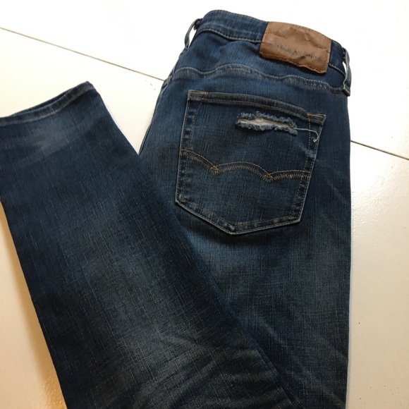 Jeans American Eagle Distressed Extreme Stretch Denim - Picture 5 of 9
